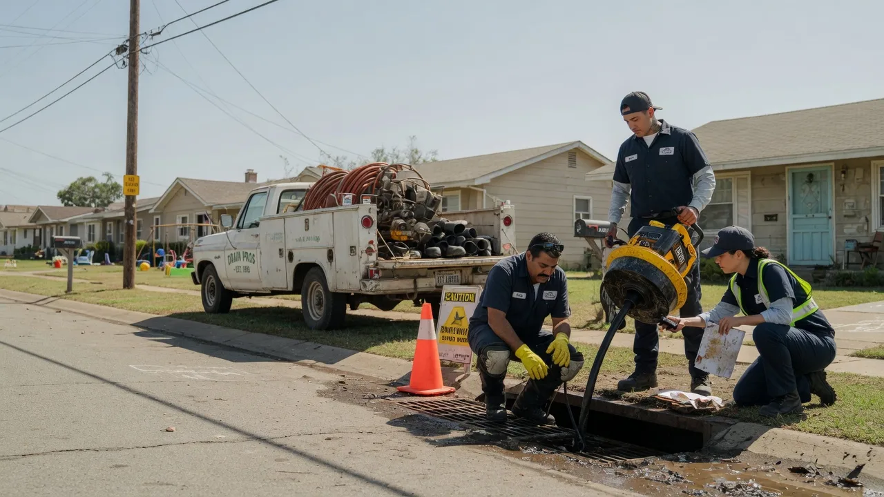 Drain Cleaning in Gladewater, TX near me
